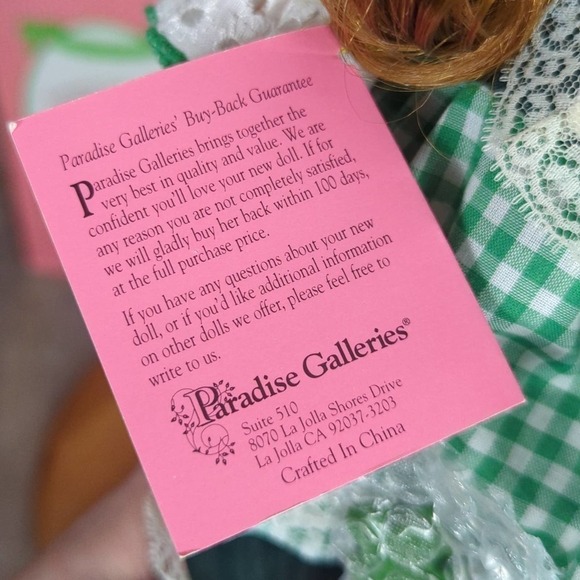 Kathleen Kelly Porcelain Doll Patricia Rose‎ Paradise Galleries Treasury - Picture 13 of 16